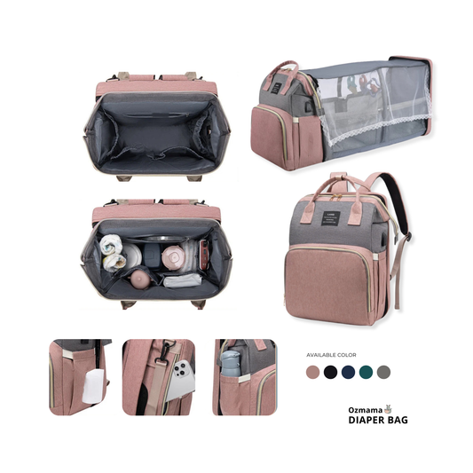 Convertible Diaper Travel Bag
