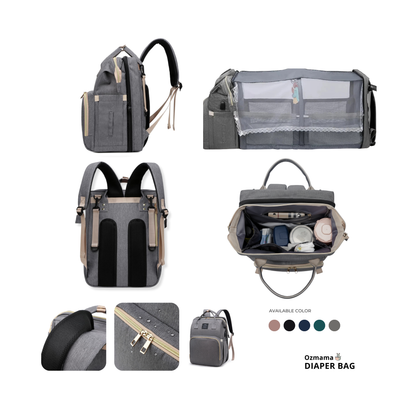 Convertible Diaper Travel Bag