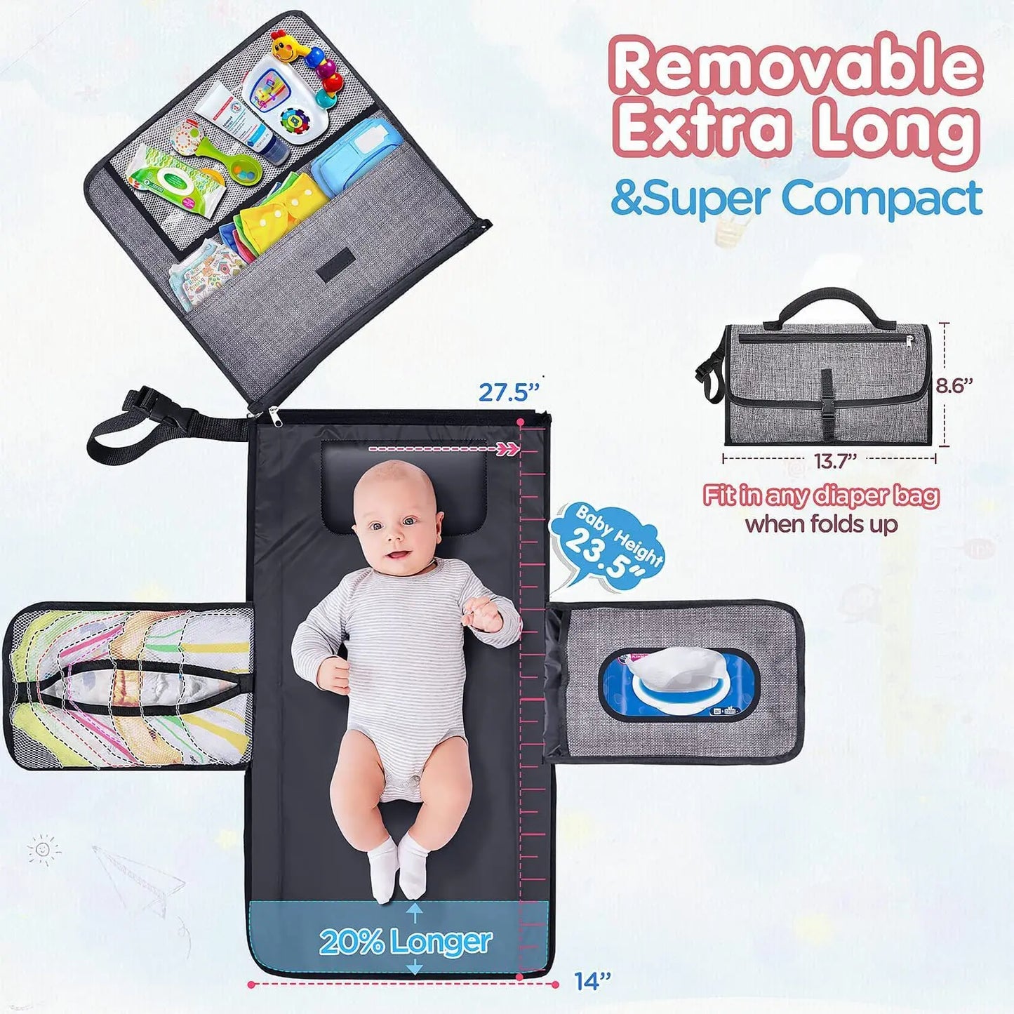 Baby Diaper Changing Bag