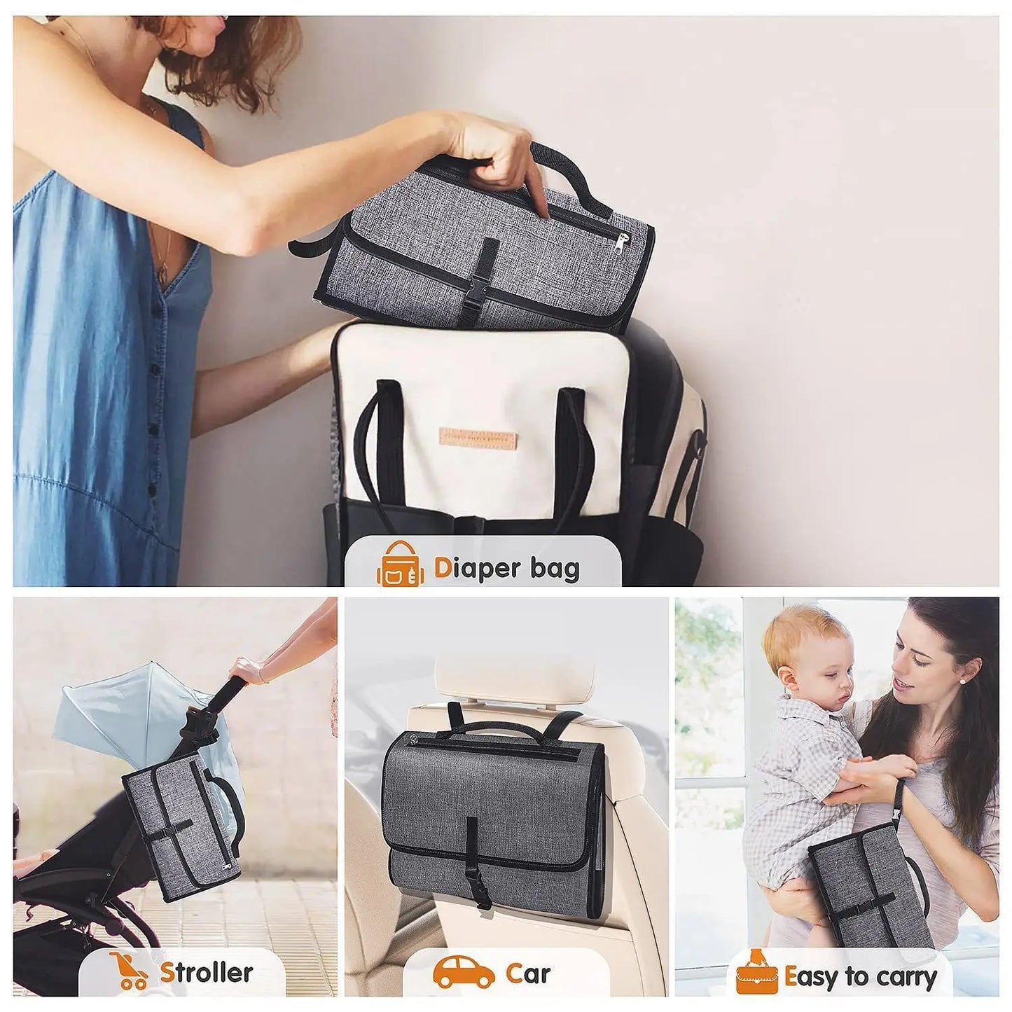 Baby Diaper Changing Bag